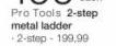 Pro Tools 2 Step Metal Ladder