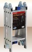 Pro Tools 3.5m Heavy-Duty Aluminium Multipurpose Step Ladder-Each