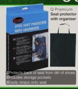 Q Premium Seat Protector With Organiser