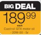 Castrol GTX 20W-50 Motor Oil-5Ltr