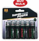 Super Power Alkaline Batteries 12 Pack-Per Pack