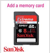 Sandisk 8GB Extreme SDHC(30MB S)