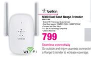 Belkin N300 Dual Band Range Extender-F9K1111AS