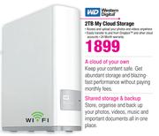 Western Digital 2TB My Cloud Storage