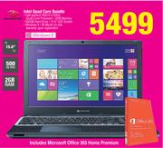 Packed 15.6" Bell Intel Quad Core Bundle