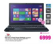 Packard Bell 15.6" Intel Core i3 Touch Screen Notebook ENTE69CXP