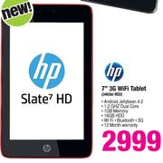 HP 7" 3G WiFi Tablet 3403ei Red