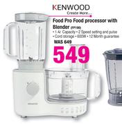 Kenwood Food Pro Food Processor With Blender FP1901