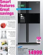 Samsung 524L Mirror Finish Side By Side Fridge RS21HFLMR