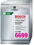 Bosch 14 Place Silver Dishwasher SMS58N88EU