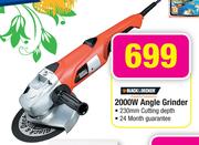 Black & Decker 2000W Angle Grinder