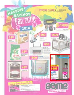 Game : Massive Savings (2 Jul - 8 Jul 2014), page 1