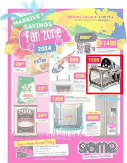 Game : Massive Savings (2 Jul - 8 Jul 2014), page 1