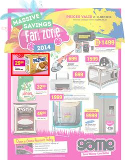 Game : Massive Savings (2 Jul - 8 Jul 2014), page 1