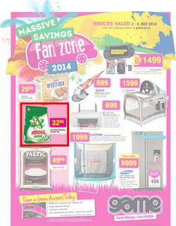Game : Massive Savings (2 Jul - 8 Jul 2014), page 1