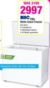 KIC 290ltr White Chest Freezer-KCG300/1