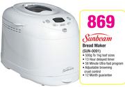 Manual for sunbeam bread maker discount