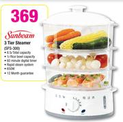 Sunbeam 3 Tier Steamer SFS-300