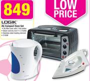 Logik 26L Compact Oven Set