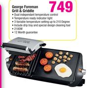 George Foreman Grill & Griddle