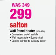 Salton Wall Panel Heater SPH-55N