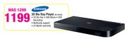 Samsung 3D Blu Ray Player BD H5500