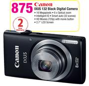 Canon IXUS 132 Black Digital Camera