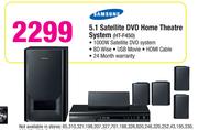 Samsung 5.1 Satellite DVD Home Theatre System HT-F450