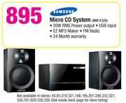 Samsung Micro CD System MM-E320