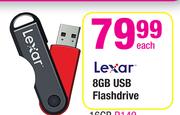 Lexar 8GB USB Flashdrive-Each