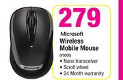 Microsoft Wireless Mobile Mouse V3000