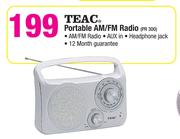 Teac Portable AM/FM Radio PR300