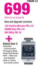Samsung Galaxy S5 16GB LTE Smartphone + Galaxy Gear 2-On Smart M