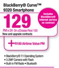 Blackberry Curve 9320 Smartphone-On uChoose Flexi 100