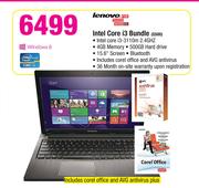 Lenovo Intel Core i3 Bundle G500