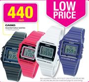 Casio Assorted Colour Watches Each
