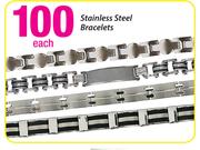 Stainless Steel Bracelets Each