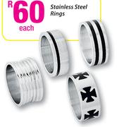 Stainless Steel Rings Each