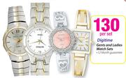 Digitime Gents And Ladies Watch Sets Per Set