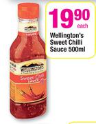 Wellington's Sweet chilli Sauce-500ml-Each