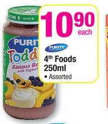 Purity 4th Foods-250ml