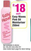 Easy Waves Pink Oil Moisturiser-250ml