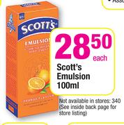 Scott's Emulsion-100ml