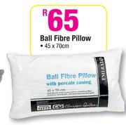 Ball Fibre Pillow 45x70cm