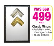 Classic Mirrors-Each