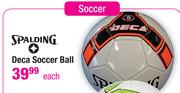 Spalding Deca Soccer Ball-Each