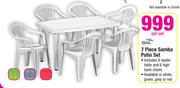 Sal 7 Piece Samba Patio Set-Per Set