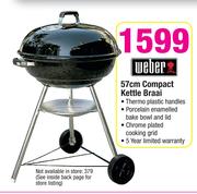 Weber 57cm Compact Kettle Braai