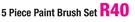5 Piece Paint Brush