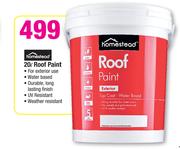 Homestead 20Ltr Roof Paint 